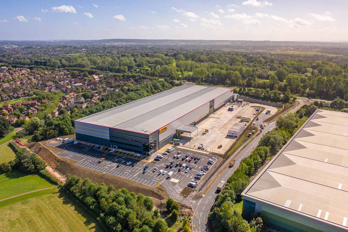 Multi-phase development monitored by drone