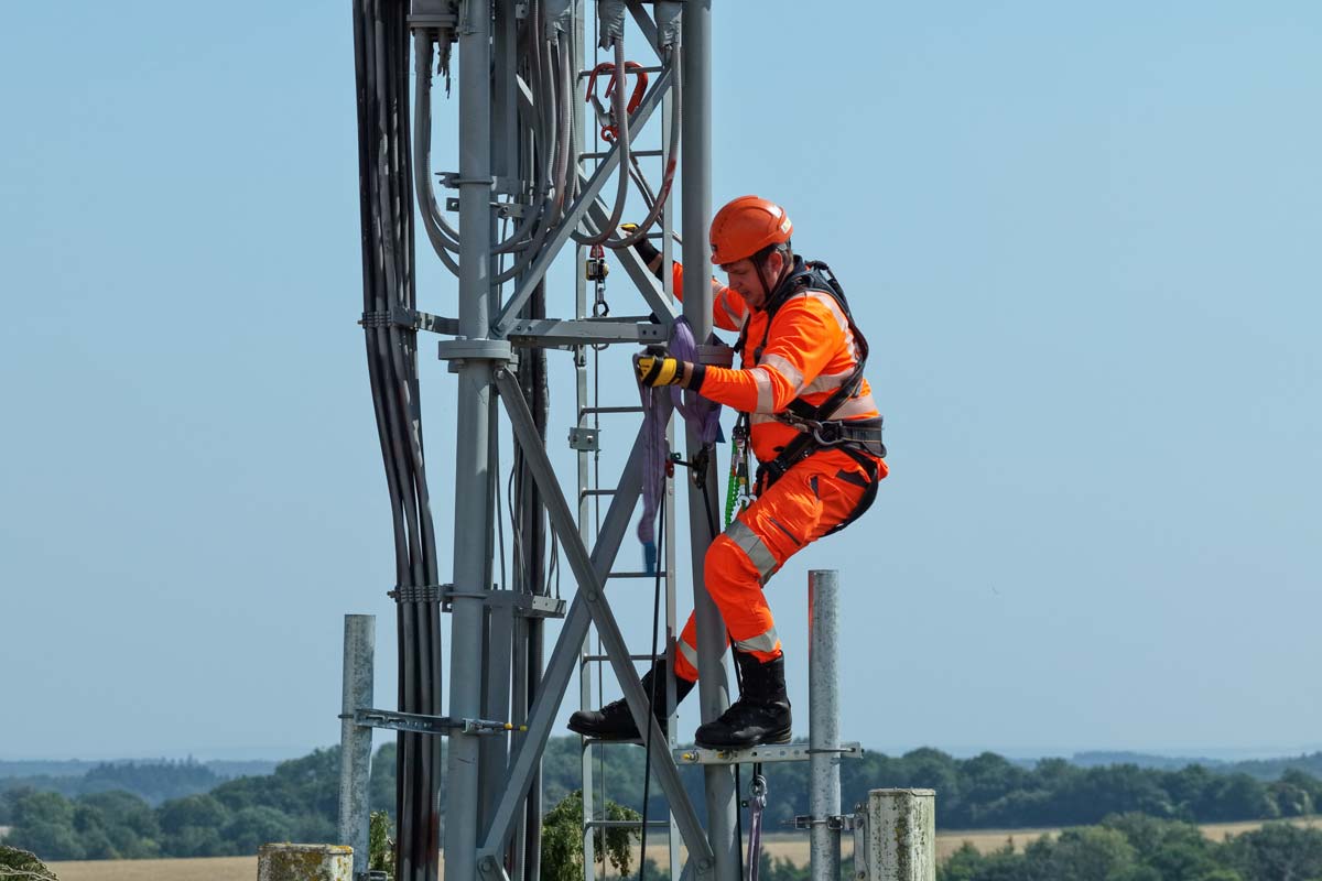 Drone inspection improving site safety