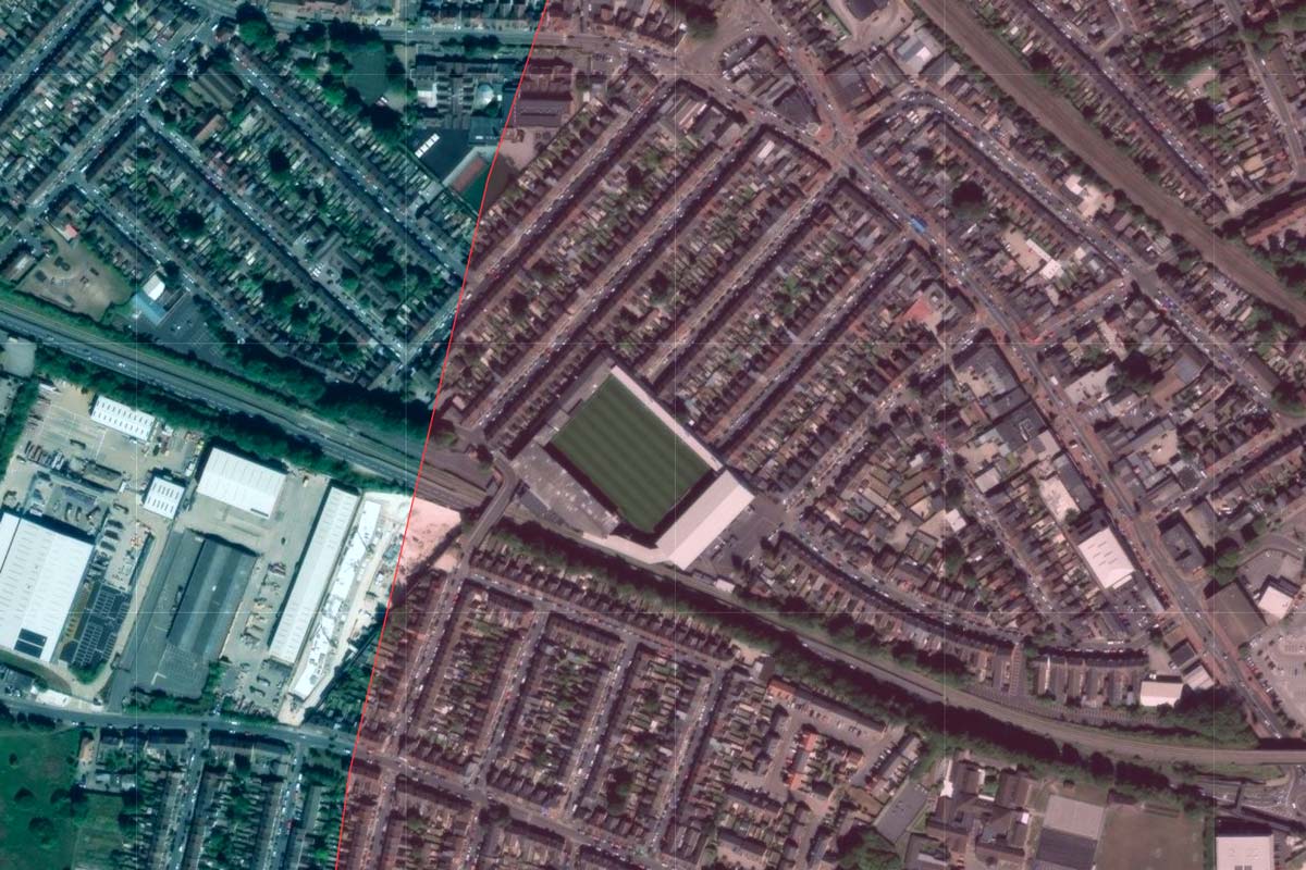 Drone operations coordinated inside the Luton Airport flight restriction zone